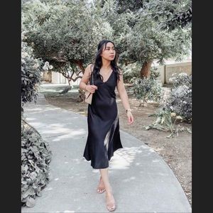 Black Slip Dress